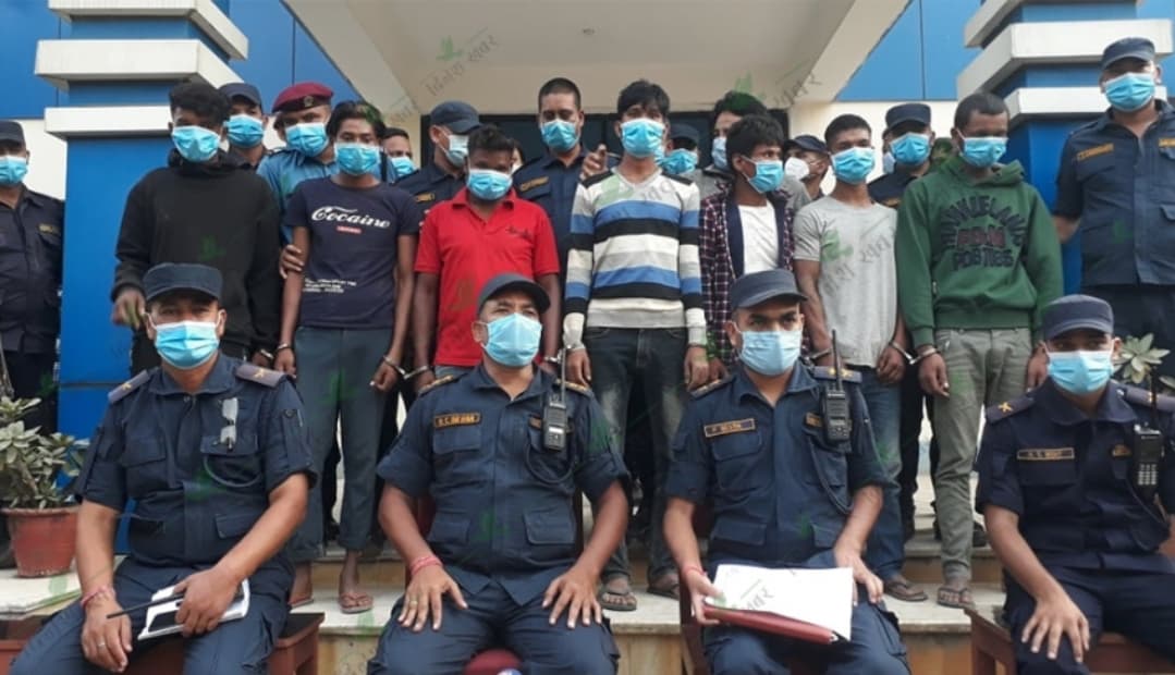असई र प्रहरी जवानको हत्या आरोपमा पक्राउ परेका ७ जना सार्वजनिक