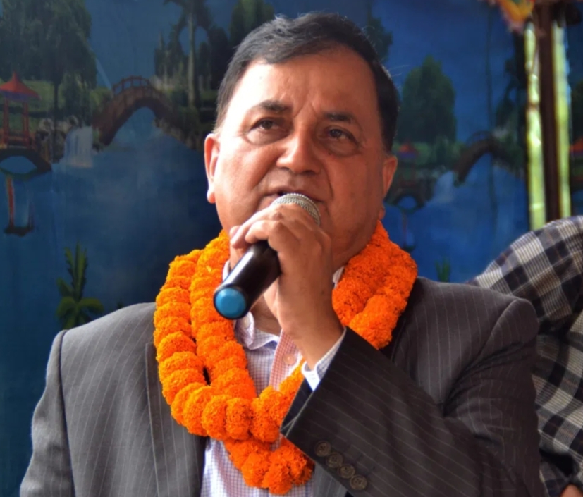 पूर्व एमालेको भेला, इश्वर पोखरेलद्वारा सम्बोधन