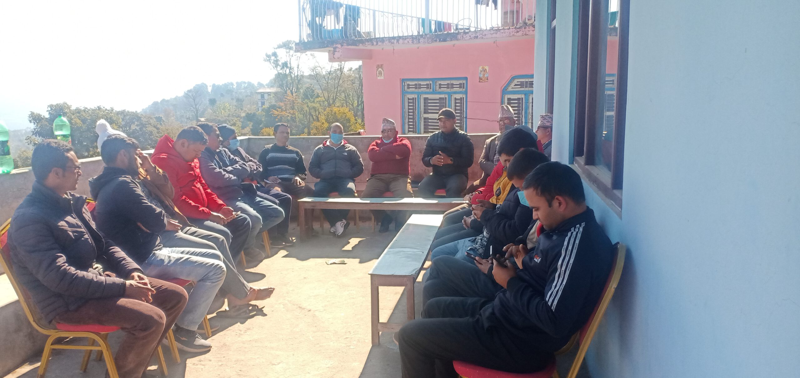 युवा तथा पत्रकारहरुसङ्ग भेटघाट कार्यक्रम